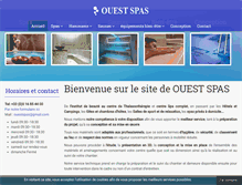 Tablet Screenshot of ouestspas.com